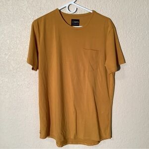 Cuts Clothing Men's Short Sleeve Tee - Mustard